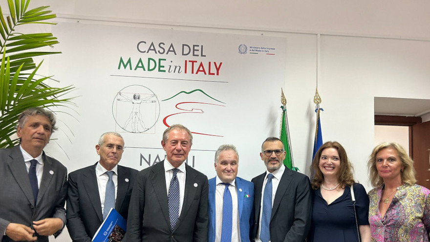 Inaugurata la Casa del Made in Italy a Napoli