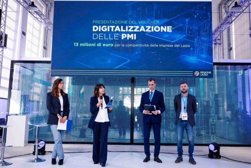 La Regione Lazio ha presentato  il Voucher Digitalizzazione PMI